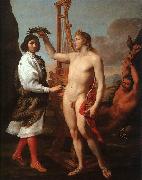 Andrea Sacchi Marcantonio Pasquilini Crowned by Apollo oil painting on canvas